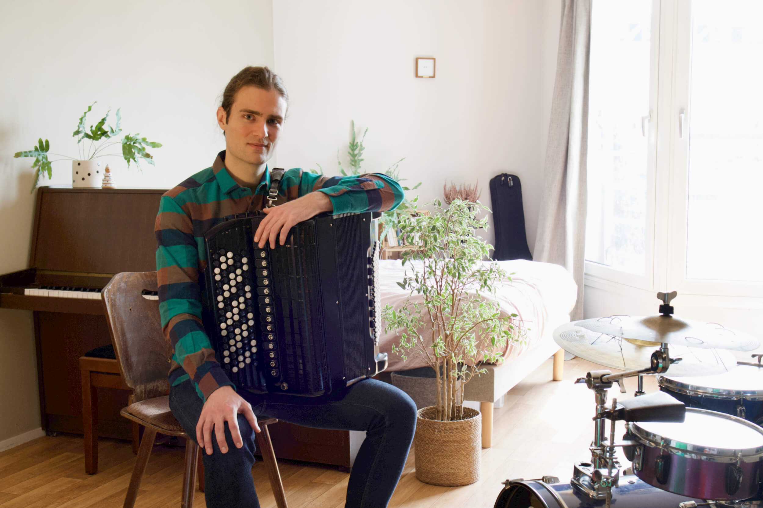 Charles Kieny Accordionist Composer mushRoom